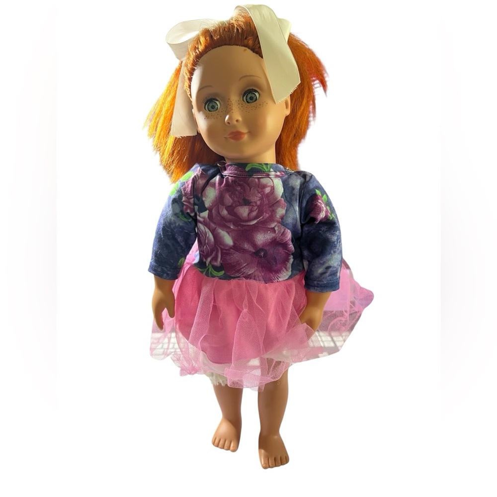 Battat 18" Generation Ginger Freckle Doll 08618 Red Hair Doll